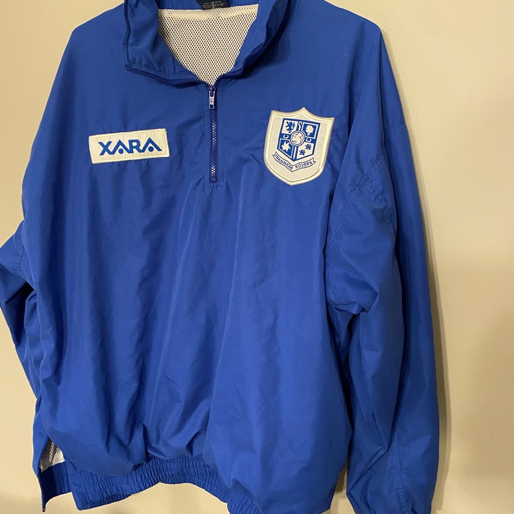 Trainmere Rovers XARA jacket player issue XL